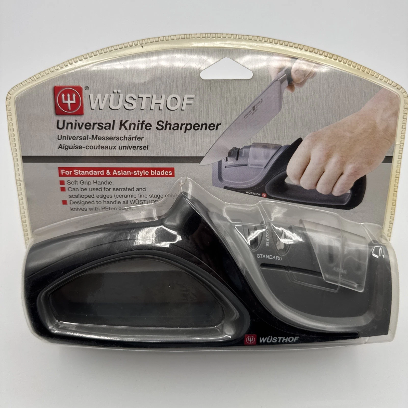Wusthof 4 stage universal knife sharpener standard and asian SEALED NEW
Opens in a new window or tab