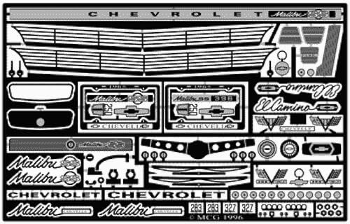 Model Car Garage 1965 Chevelle SS Detail Set MCG-2070