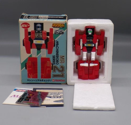 Vintage 1983 Bandai MACHINE ROBO Lamborghini COUNTACH Robo MIB Gobots SPOILER !!