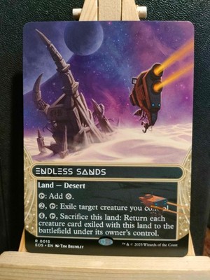 Endless Sands - Edge of Eternities: Stellar Sights - NM (siehe Bilder) MTG