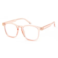 Classic Square Blue Light Blocker Glasses Unisex Anti Eye Strain Fashion Eyewear