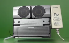 Sony SRS-T77 Active Speaker System  With Power Adapter- Fully Functional