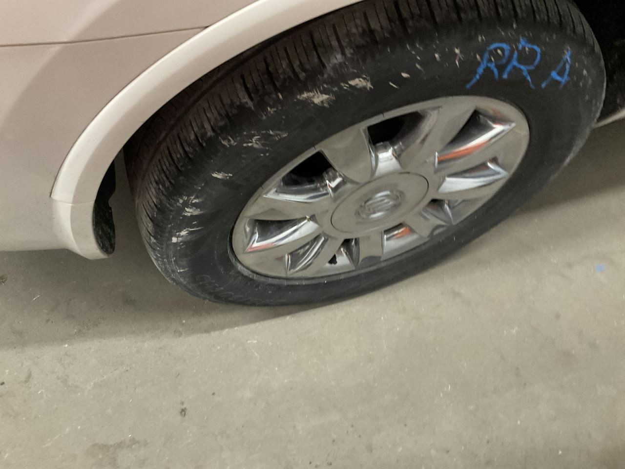 Wheel 19x7-1/2 9 Spoke Chrome Opt P6A Fits 11-15 ENCLAVE 4762665