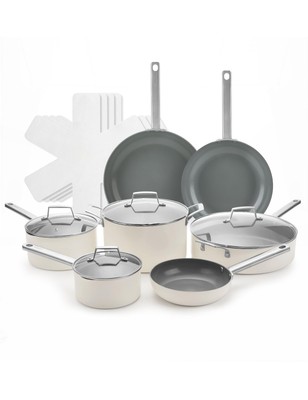 ChefRobot Nonstick Ceramic Cookware Set Healthy Pots And Pans Set Induction K...