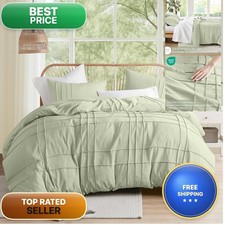 Comfort Spaces Sage Full Size Duvet Cover Set 3-pc