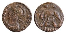 Commemorative Series 330-354 Thessalon 18mm 2,6g She-Wolf Romulus and Remus Roma
