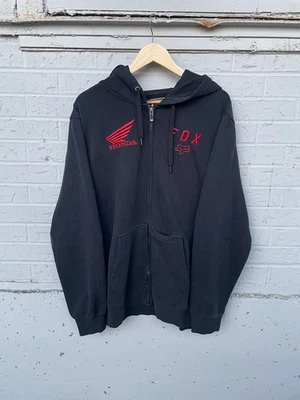 Vintage Fox Racing x Honda Heavyweight Zip Up - Photo 1/4