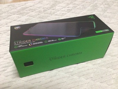 Razer Strider Chroma Hybrid RGB Lighting Large Mousepad Unused Tested
