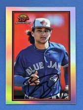 2019 Bowman Chrome 1989 30th Anniversary #B30-BB Bo Bichette Holo Refractor