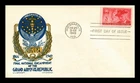 US COVER GAR GRAND ARMY OF REPUBLIC FDC SCOTT 985 STAEHLE CACHET CRAFT