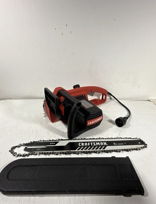 #ad CRAFTSMAN Electric Chainsaw 16 Inch 12 Amp Corded CMECS600 $75.00