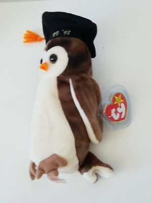 Ty Beanie Baby Wise The Owl Class of 1998 08421041879