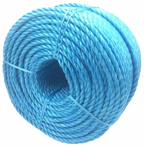 6mm Blue Polypropylene Rope x 220 Metres, Cheap Nylon Rope, Poly Rope Coils - Picture 3 of 5