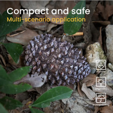 NASCONDI CHIAVI OGGETTI  A FORMA DI PIGNA IN RESINA PER ESTERNI IMPERMEABILE