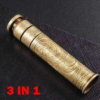 #ad #ad 3 In 1 Smoke Pipe Vintage Tamper Brass Pick Tool Tamp Tamper Pipe Cleaning Tool $27.27