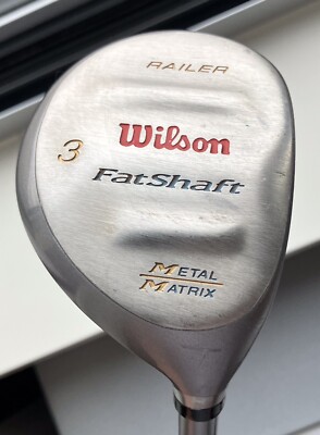 Wilson Fatshaft Railer Metal Matrix 3-Wood - Right - Women s Graph - 41.5  - FSh