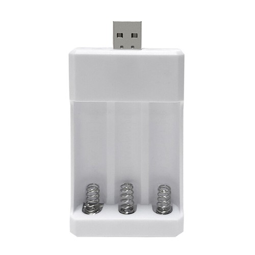 3 Slots AAA/AA Battery Charger USB Fast Charging Adapter Rechargeable Plug Ca XF - Picture 9 of 16