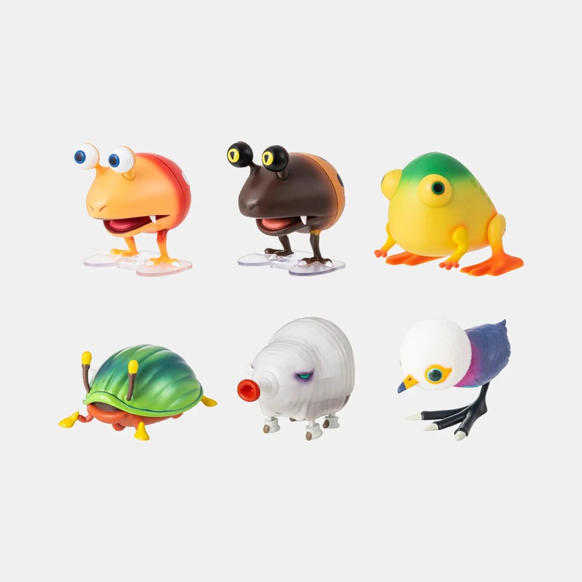 Pikmin Protists Figure Collection Complete BOX set of 6 types wind
