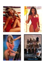 1:18 scale model 1980s pin up signs posters