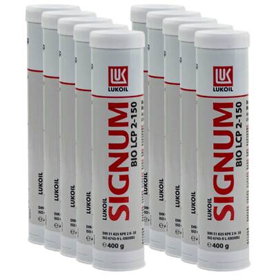 Lithium-Kalzium Fett Schmierfett Lukoil 58954486 Signum BIO LCP 2-150 10 X 400g