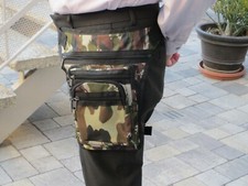 Camouflage Waist Drop Leg Thigh Fanny Pack Pouch Hip Belt Bag Outdoor For Men.