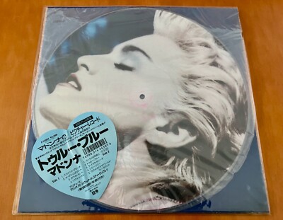 Madonna　True Blue　マドンナ　ピクチャー　レコード　12” MADONNA True Blue P-15004 JAPAN ONLY LIMITED EDITION 12