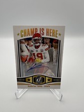 Kadarius Toney 2023 Panini Donruss Champ Is Here Auto /299 Chiefs Nice Card!