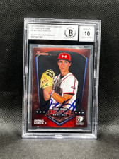 MICHAEL KOPECH signed 2013 DONRUSS UNDER ARMOUR CARD #9 w/ COA BECKETT AUTO 10