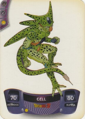 Lamincards Dragon Ball Z Edibas Super 3D CELL N 60