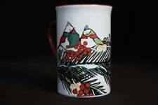 Harry & David Birds on Pine Needles Mug