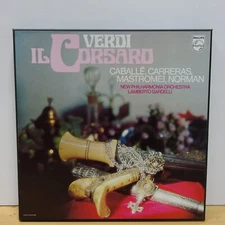 6700 098 VERDI Il Corsaro GARDELLI NPO CABALLE PHILIPS STEREO 2LP BOX NM