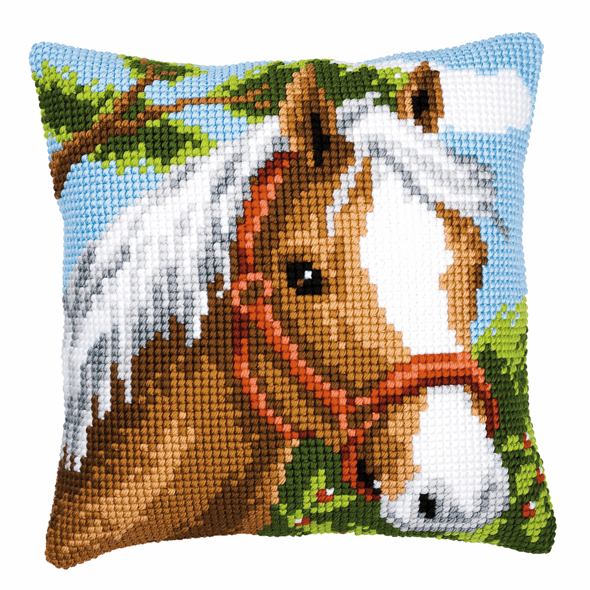 B&Q -  Cushion PonyCross Stitch Kit: Cushion: PonyVervaco - Image 2