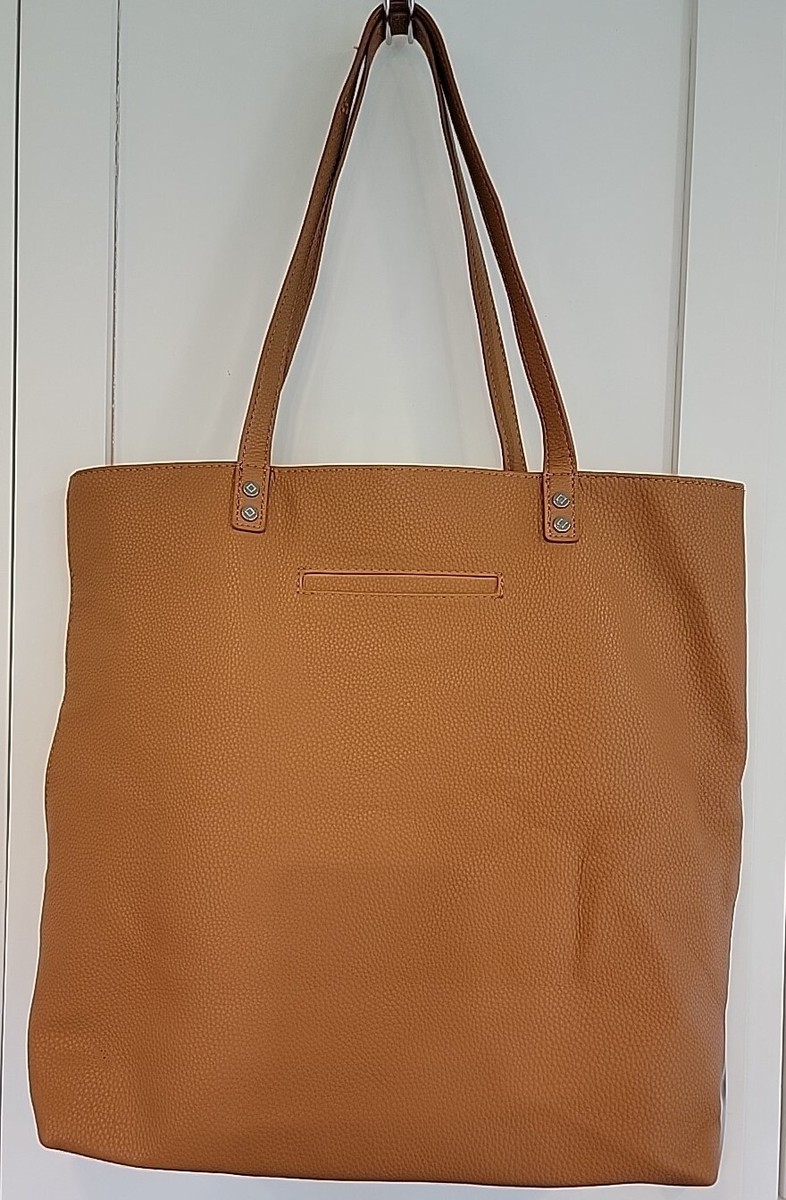 Jewell By Thirty-One Large Around Town Tote Bag Purse Caramel Brown 31