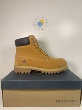 G.H.Bass Fillmore 2.0 Wheat/Black Nubuck Combat Work Boots Men s 9.5 US