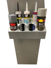 Aerosol Spray Cans & Sealant Tube Holders - Van, Shop Storage Organizer - New!