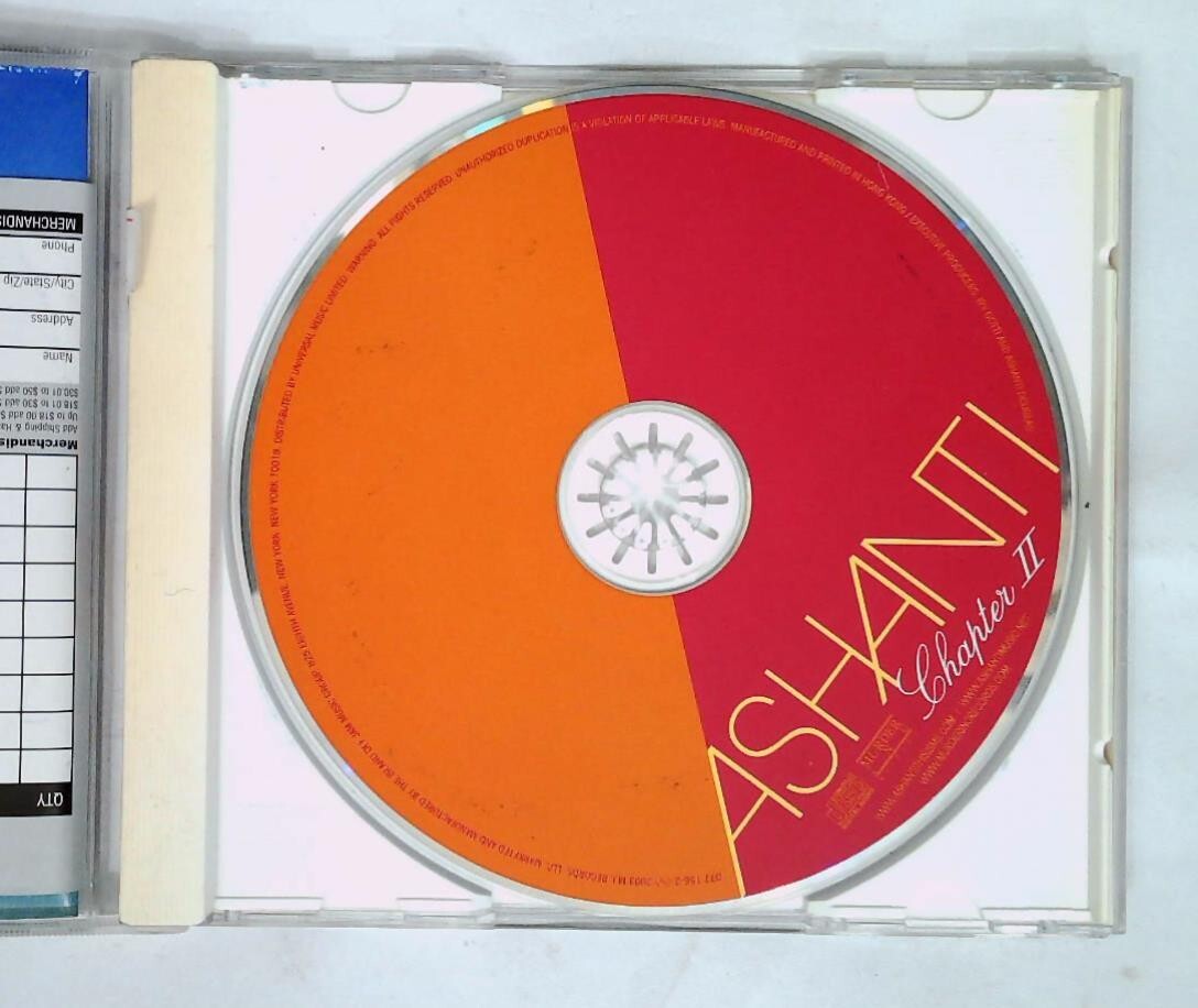 Ashanti – Chapter II 044007715628 HK CD | eBay