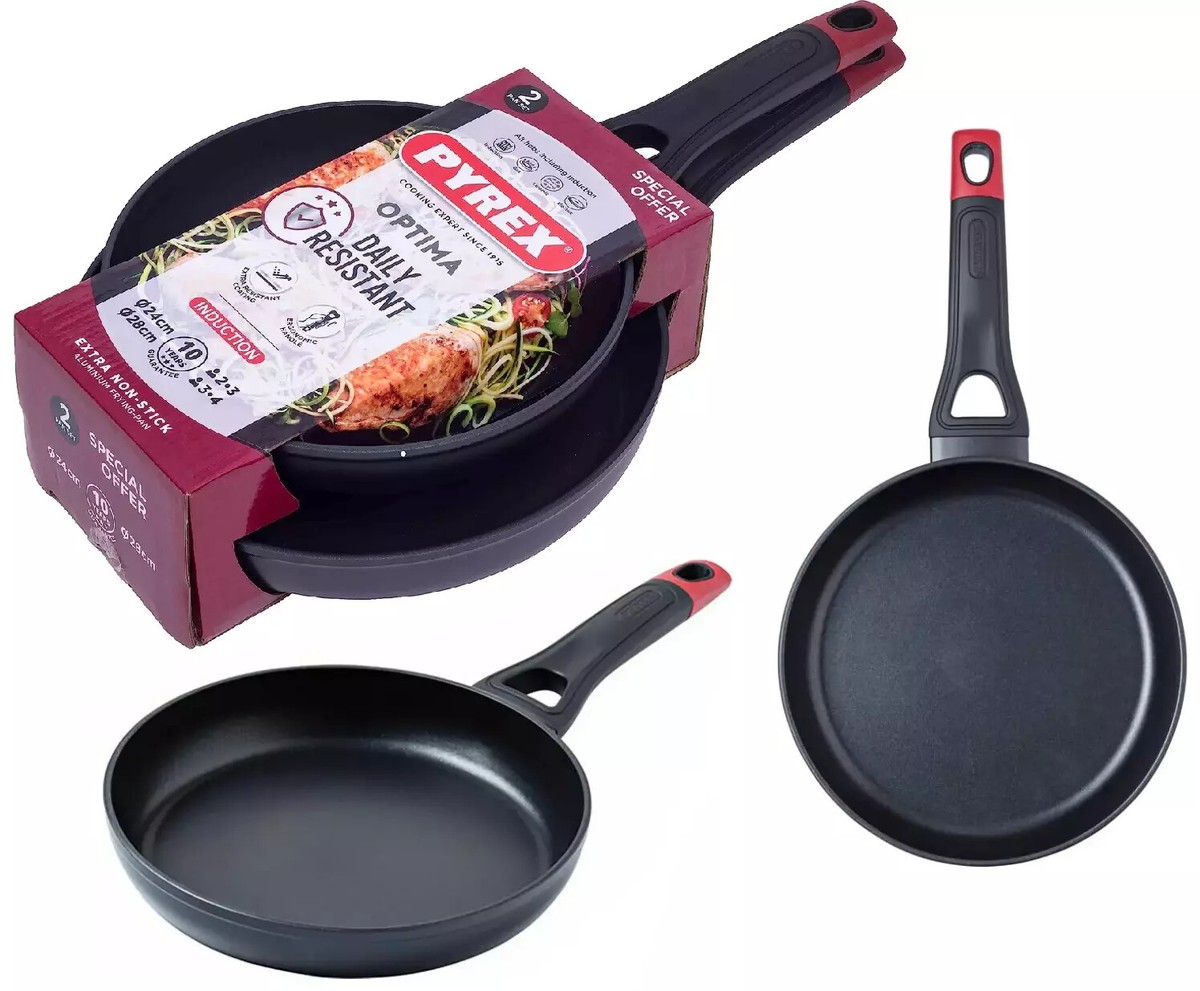 Cookware Pyrex Non Stick Frying Pan Pyrex Master Set Set Of Non