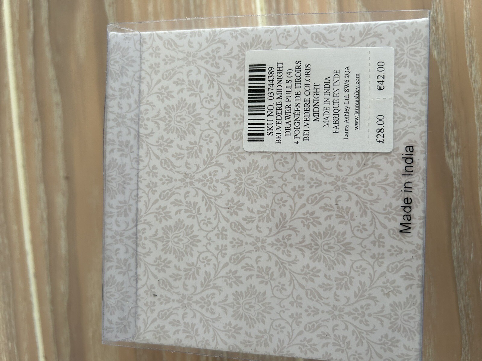 Laura Ashley drawer pulls New Belvedere Midnight X 3 eBay