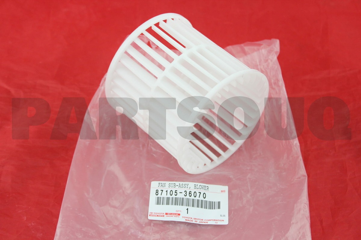8710536070 Genuine Toyota FAN, COOLER BLOWER, NO.2 87105-36070 | eBay