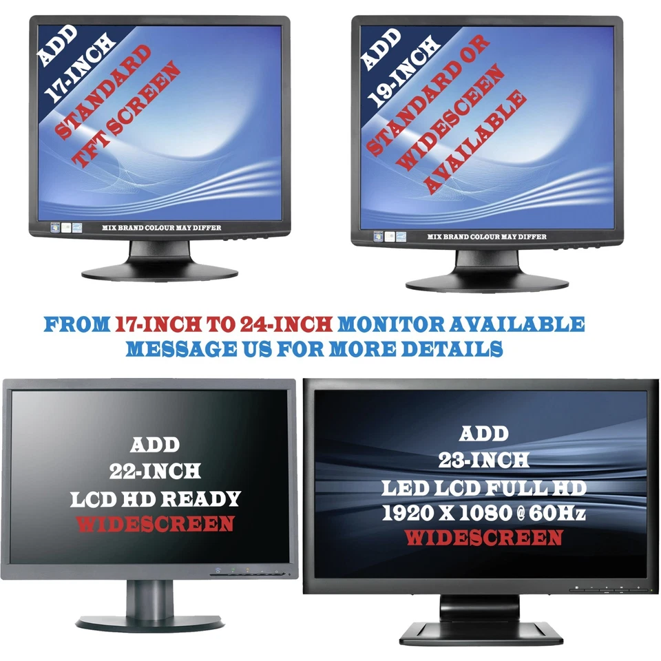 Fast Gaming PC  Quad Core i7 i5 Computer Bundle 16GB 2TB Windows 10 GTX 1050 2GB - Image 4 of 4