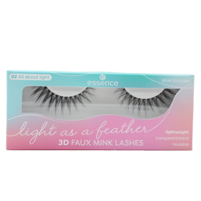 Essence Light As A Feather 3D Faux Mink Lashes Wimpern 02 All About Light - NEU