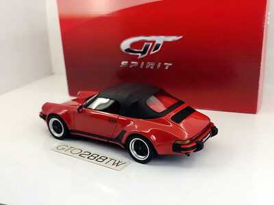 GT Spirit 1:18 scale Porsche 911 3.2 Speedster 1989(Red) GT130 | eBay
