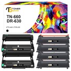DR630 Bęben TN660 Toner kompatybilny z Brother HL-L2360DW L2300D DCP-L2540DW partia