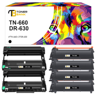 DR630 Drum TN660 Toner Compatible With Brother HL-L2360DW L2300D DCP-L2540DW lot