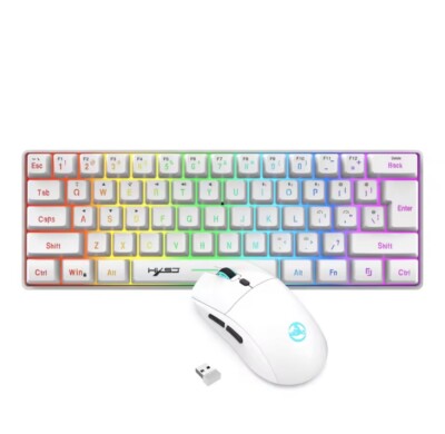 YUNZII AL68 Tastiera Meccanica Wireless 60% in Alluminio QMK/VIA