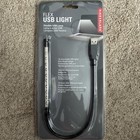 Kikkerland USB power LED FLEX Gooseneck 10 LED Laptop or Work Multi-Light #US15