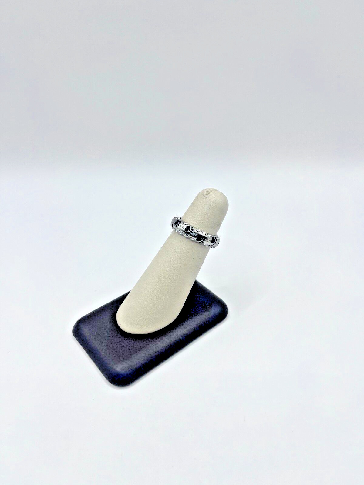 Silver Tone Pet Affirmation Ring - image 2