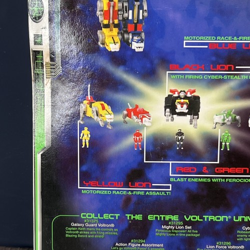 VTG 1998 Voltron Third 3rd Dimension Black Lion & Yellow Lion Trendmasters - Picture 11 of 12