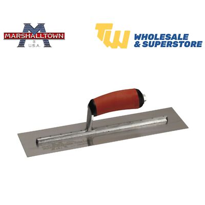 Marshalltown MXS66SSD 16'' x 4'' Finishing Putzkelle gebogen Durasoft 