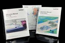 Brother Luminaire XP3 -Full Color - Lays Flat -  3 Manual Bundle Free shipping